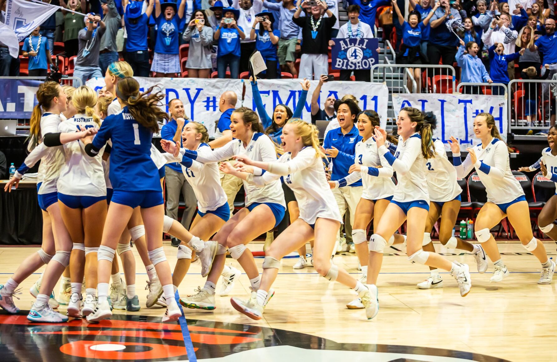 Class 4 girls volleyball state championship: Westminster def. Incarnate Word